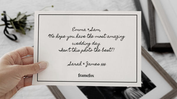 Gift Note – Framefox