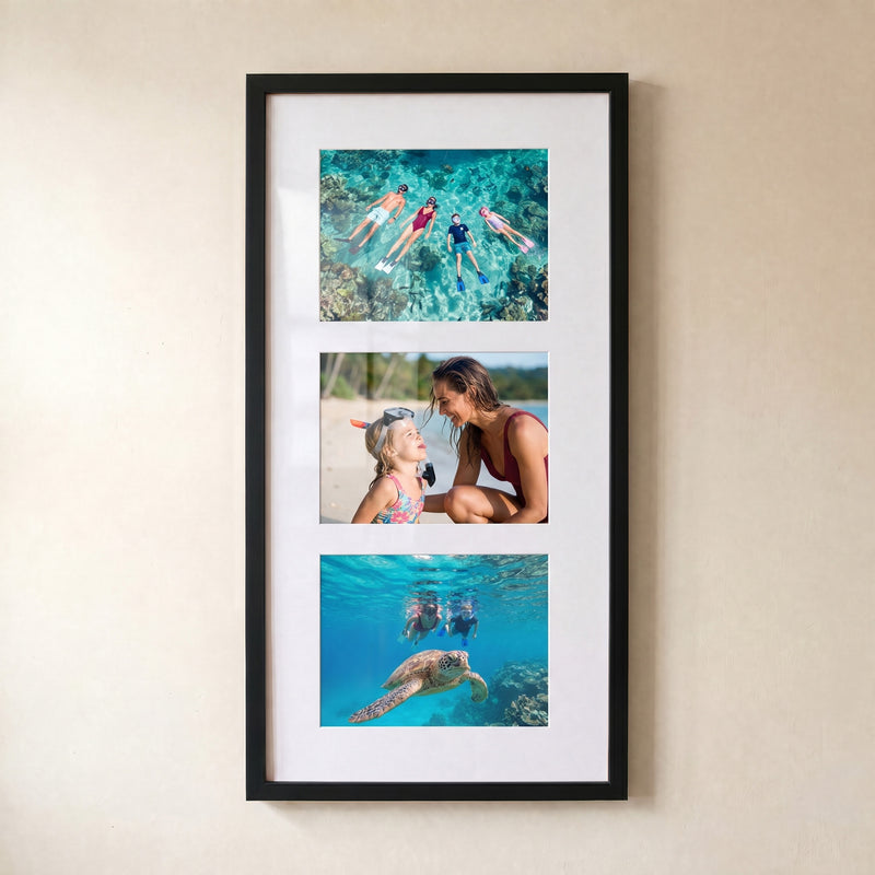 Multi-Photo Portrait Frame (3 Photos)