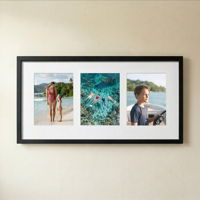 Multi-Photo Landscape Frame (3 Photos)
